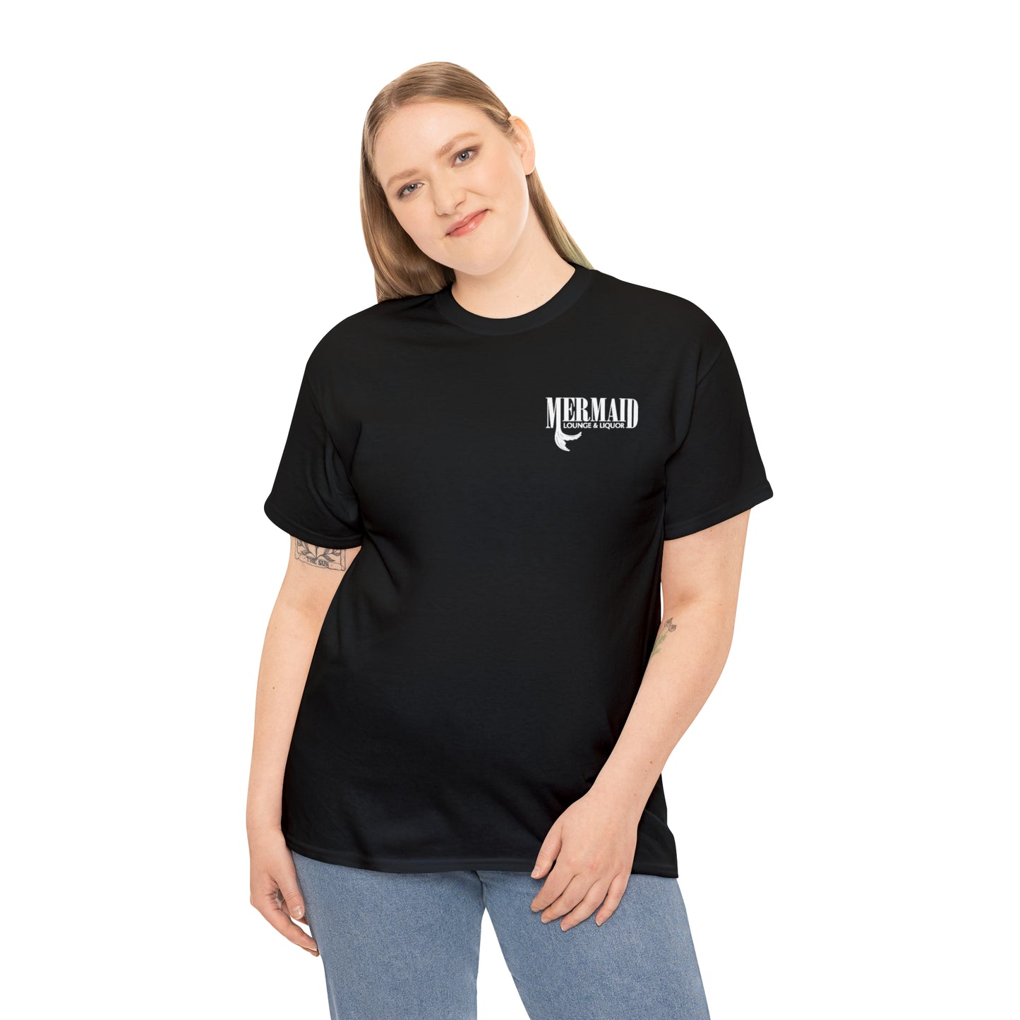 Mermaid Lounge Unisex Heavy Cotton Tee