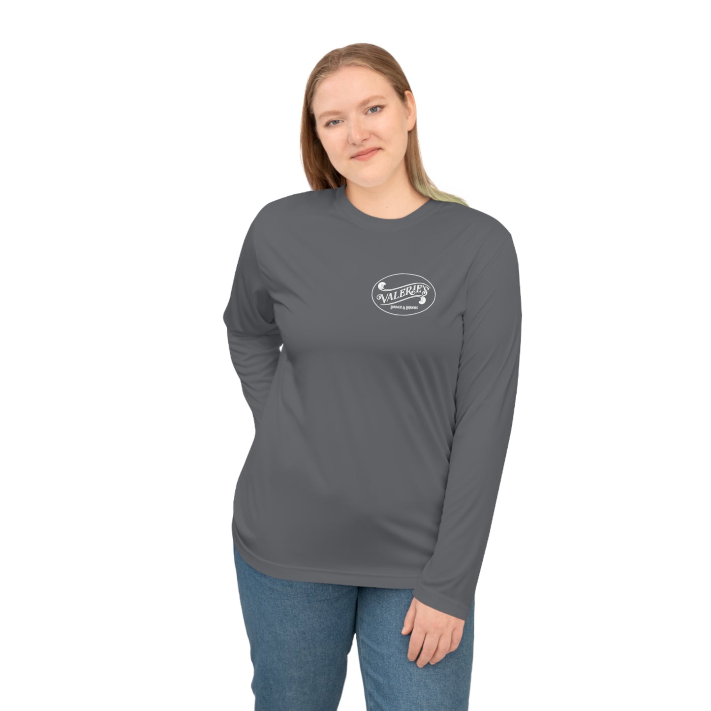 Valerie's Lounge Unisex Performance Long Sleeve Shirt