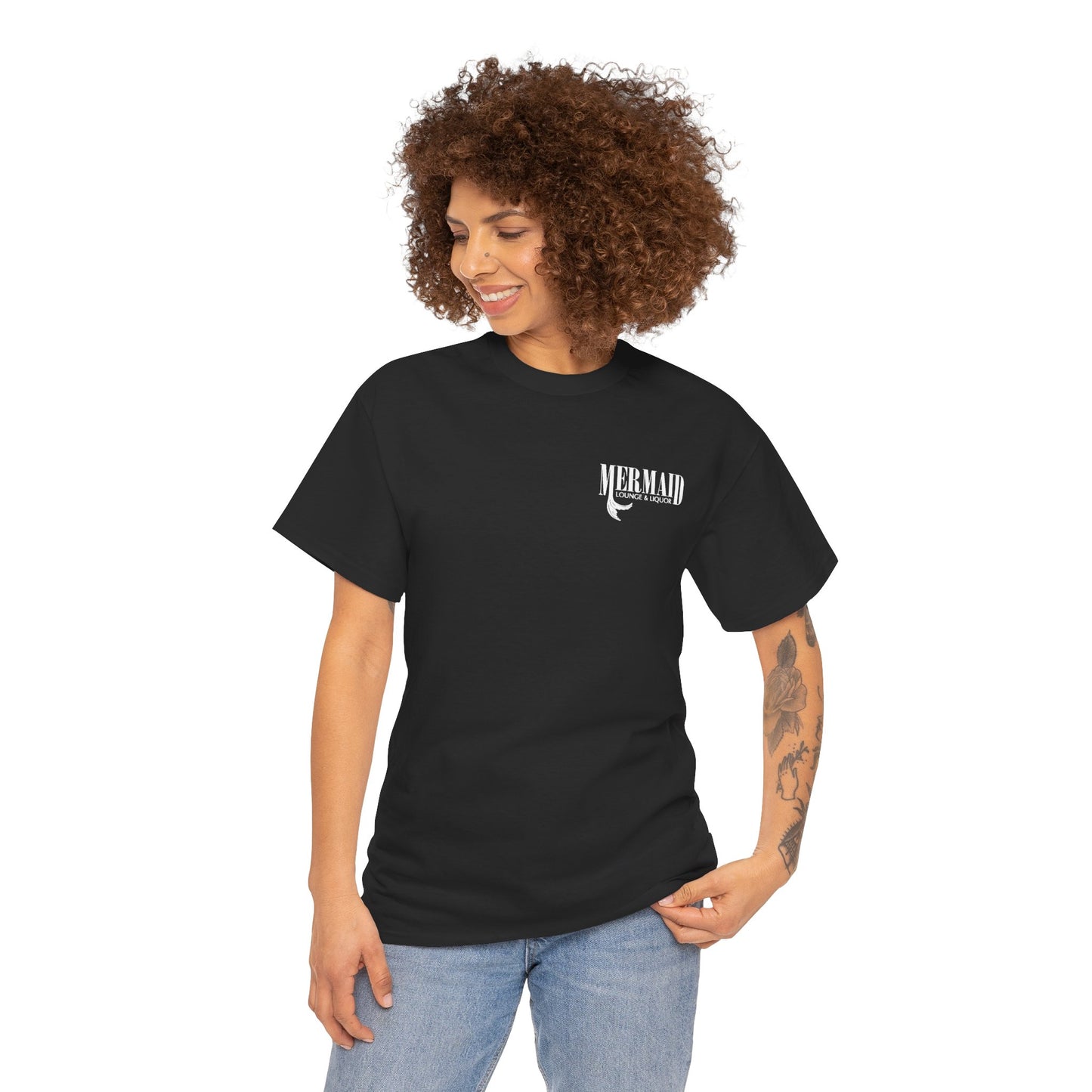 Mermaid Lounge Unisex Heavy Cotton Tee