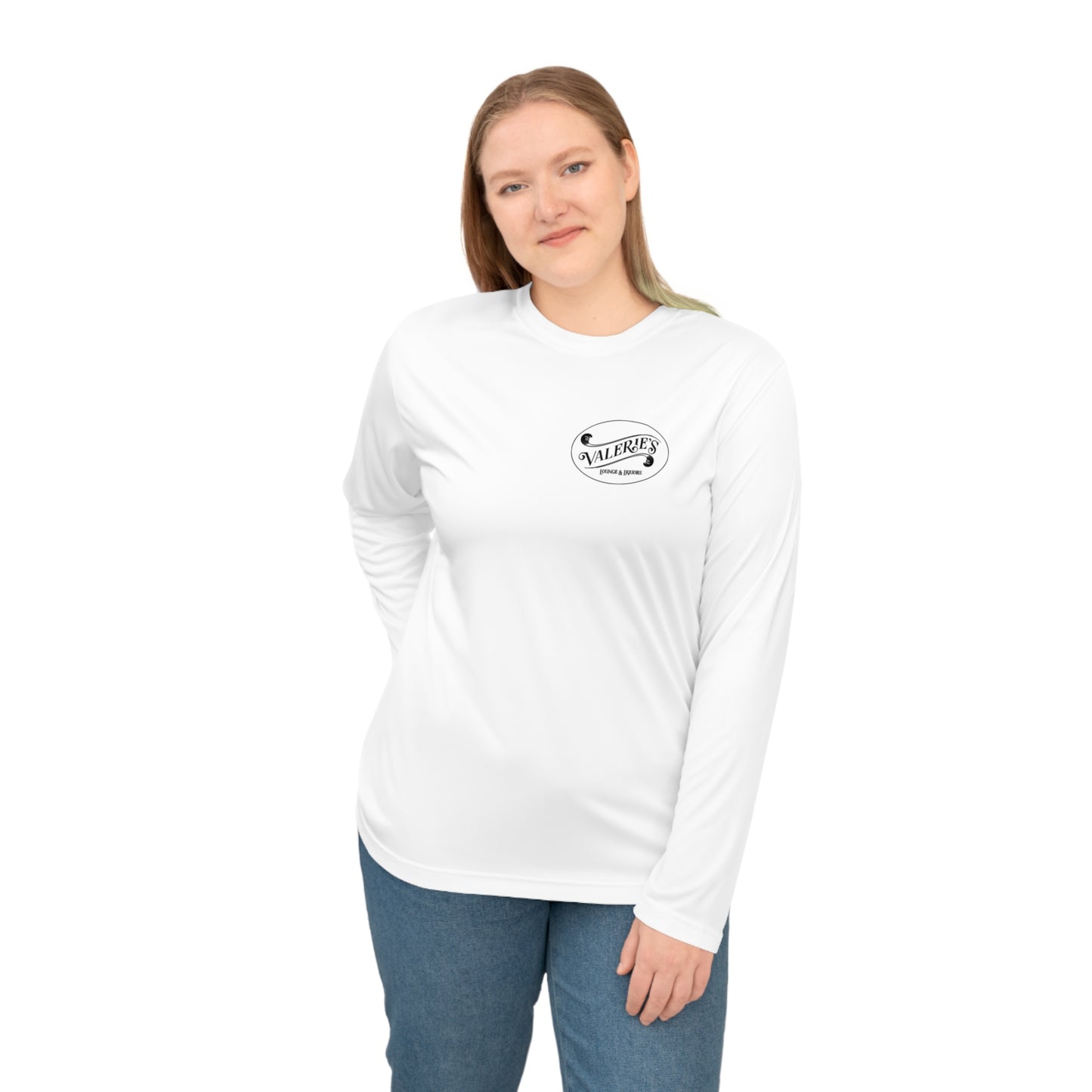 Valerie's Lounge Unisex Performance Long Sleeve Shirt