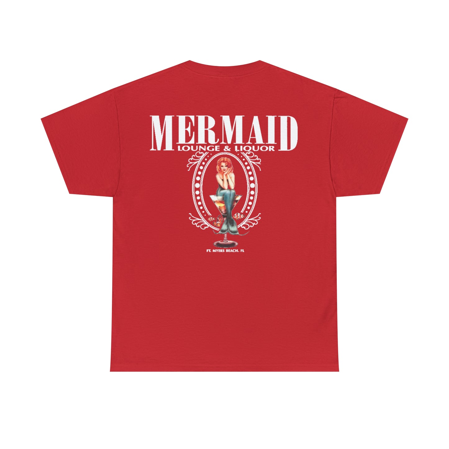 Mermaid Lounge Unisex Heavy Cotton Tee