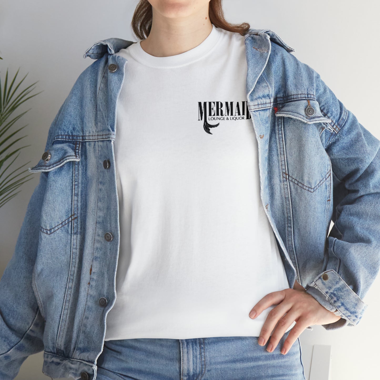 Mermaid Lounge Unisex Heavy Cotton Tee