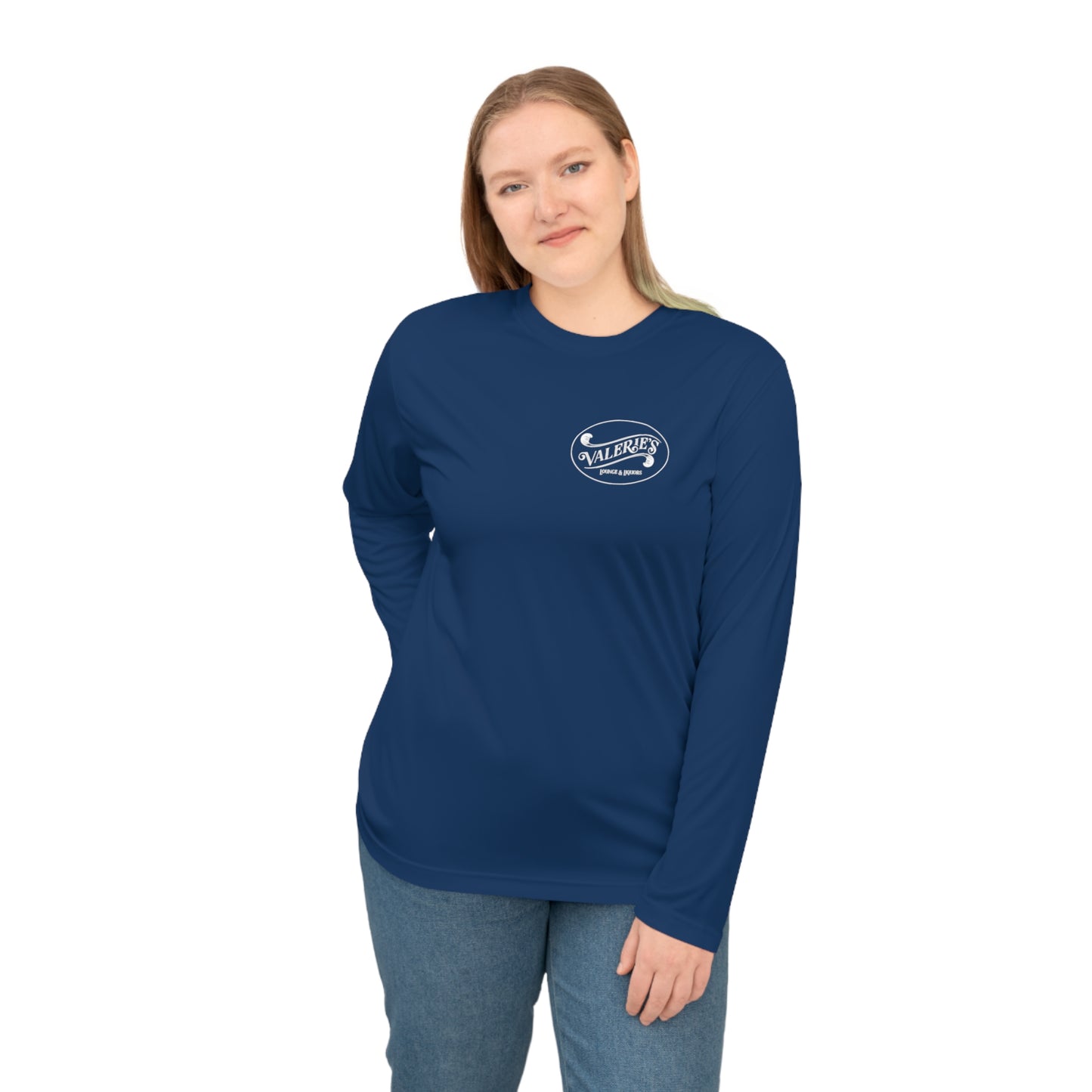 Valerie's Lounge Unisex Performance Long Sleeve Shirt