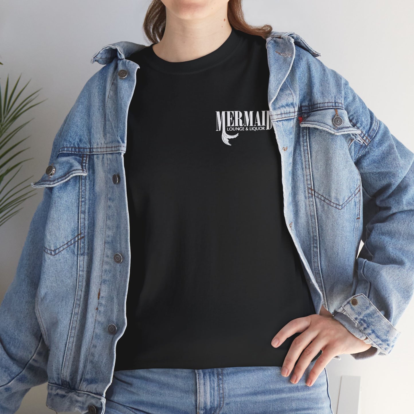 Mermaid Lounge Unisex Heavy Cotton Tee