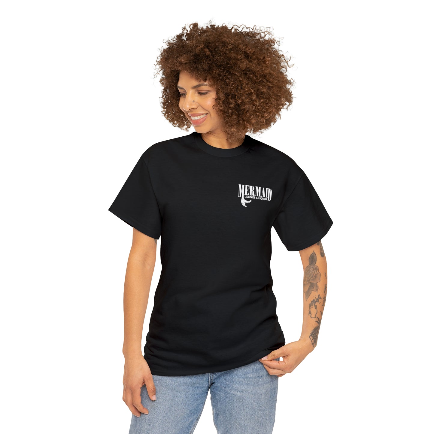 Mermaid Lounge Unisex Heavy Cotton Tee