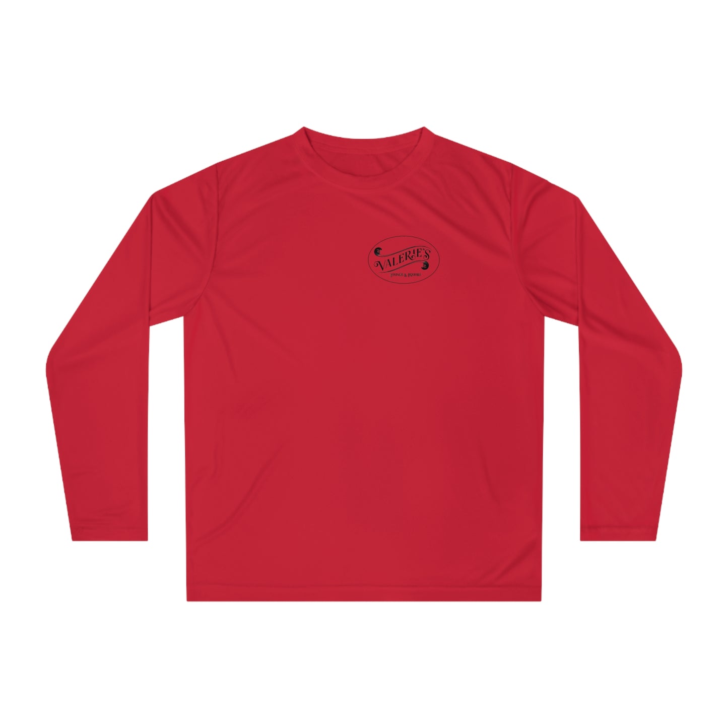 Valerie's Lounge Unisex Performance Long Sleeve Shirt