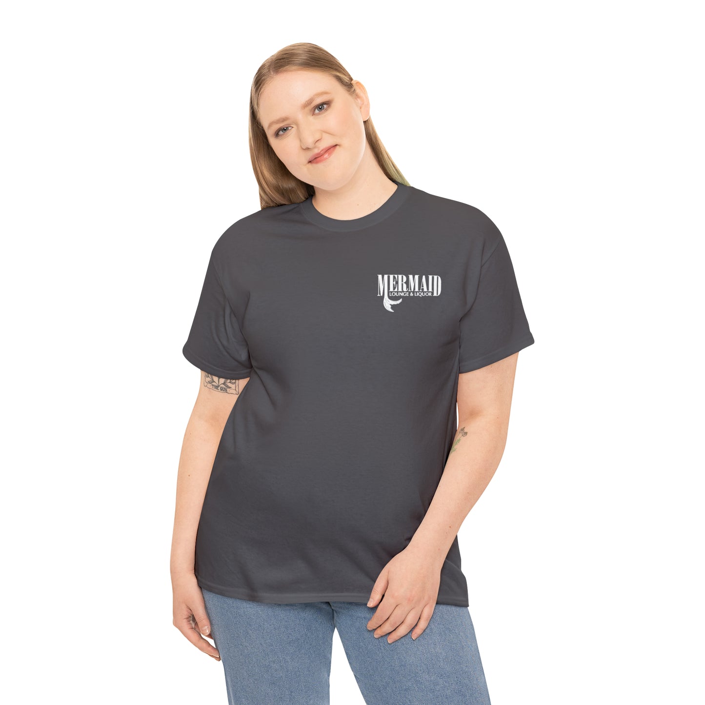 Mermaid Lounge Unisex Heavy Cotton Tee