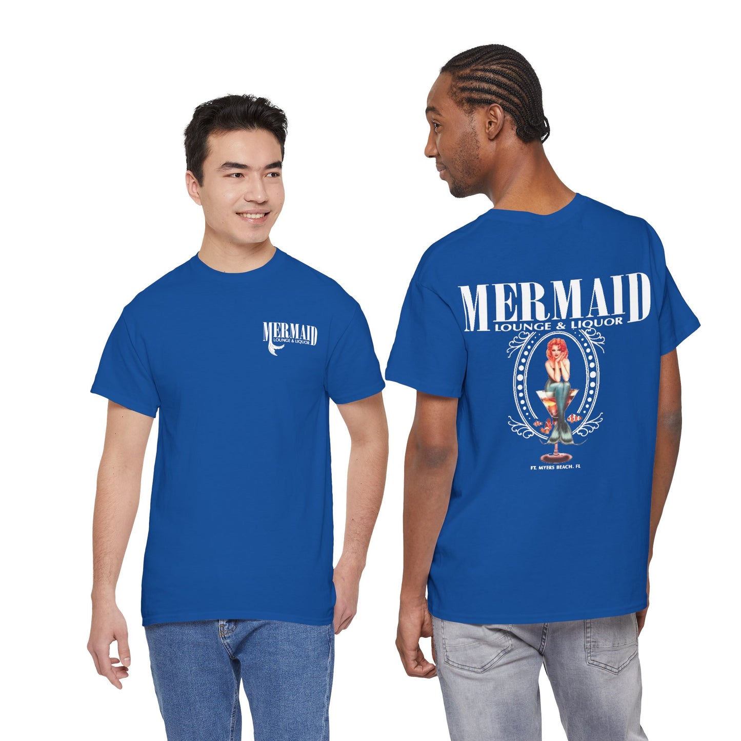 Mermaid Lounge Unisex Heavy Cotton Tee
