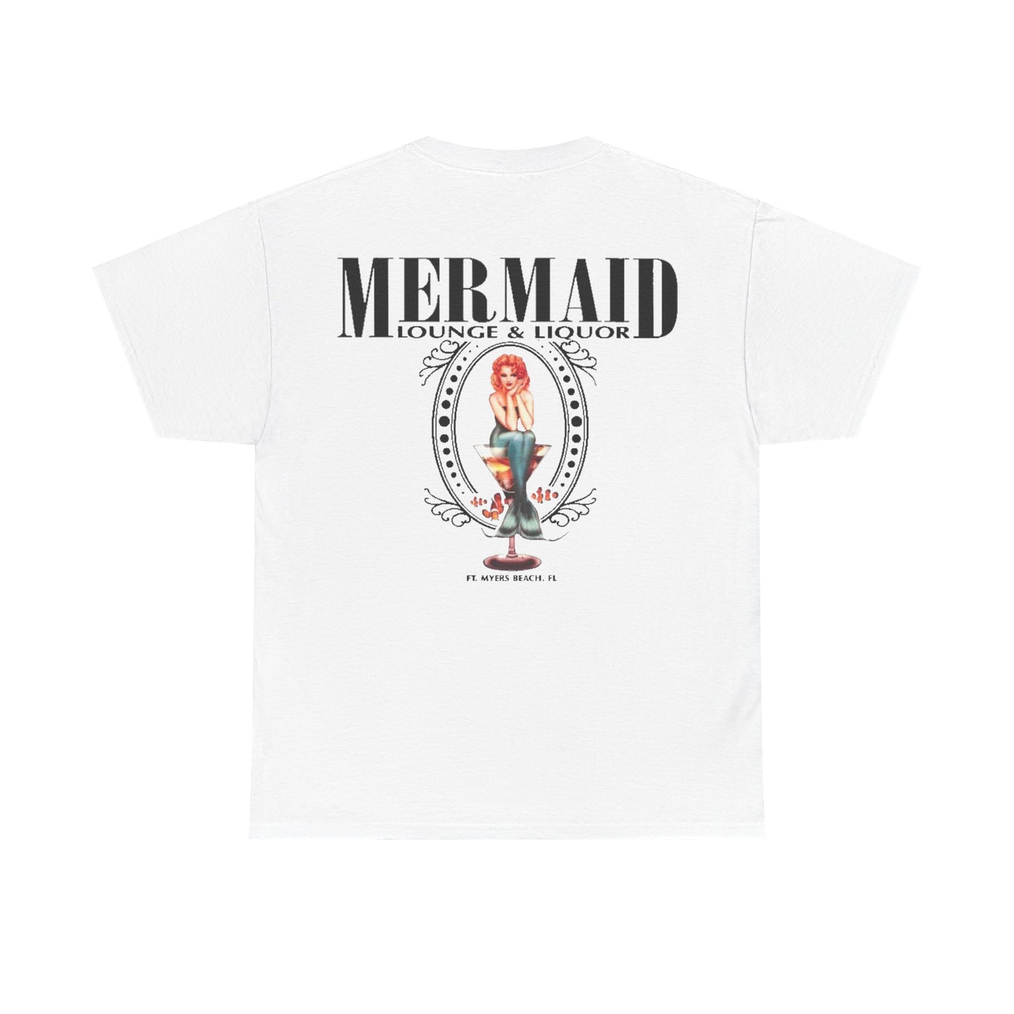 Mermaid Lounge Unisex Heavy Cotton Tee