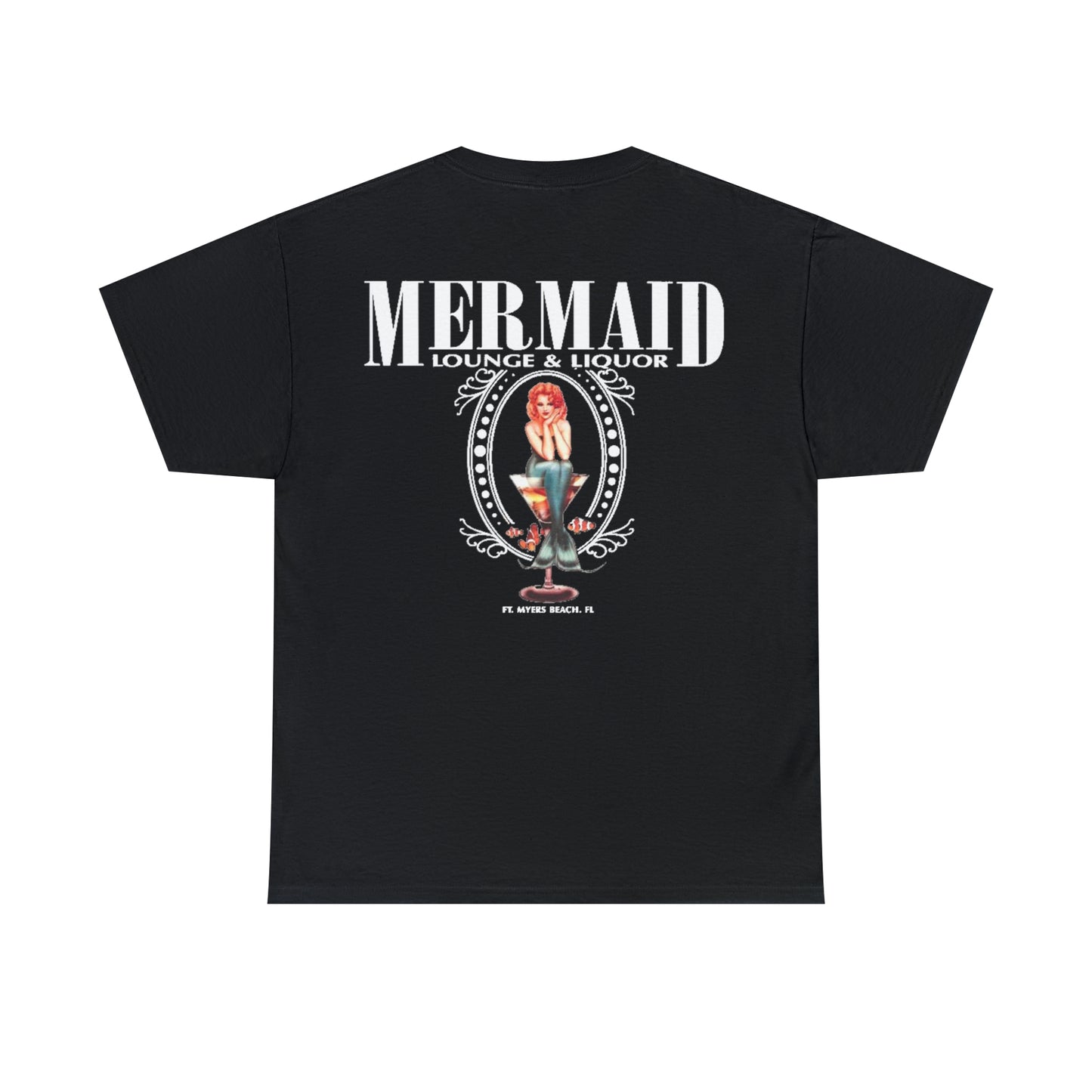 Mermaid Lounge Unisex Heavy Cotton Tee