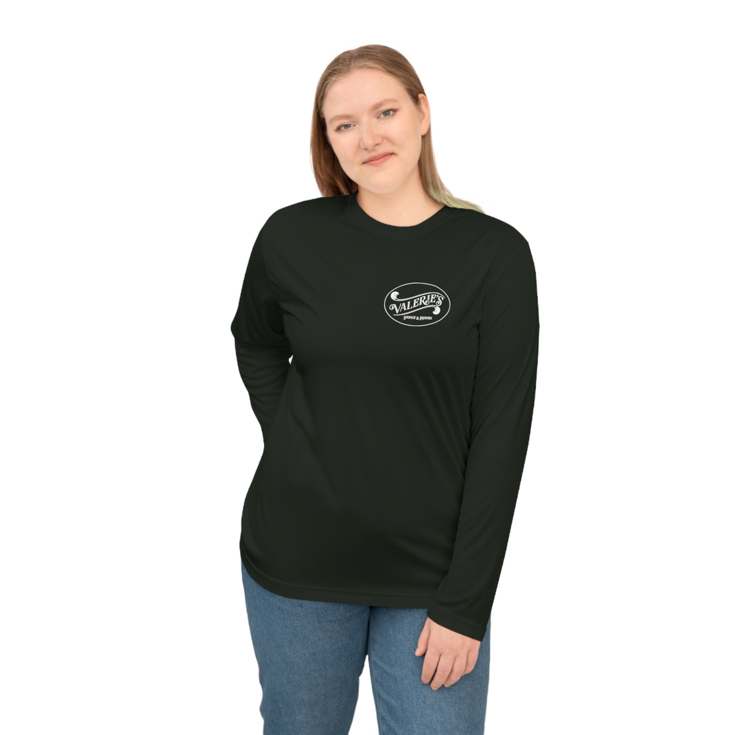 Valerie's Lounge Unisex Performance Long Sleeve Shirt