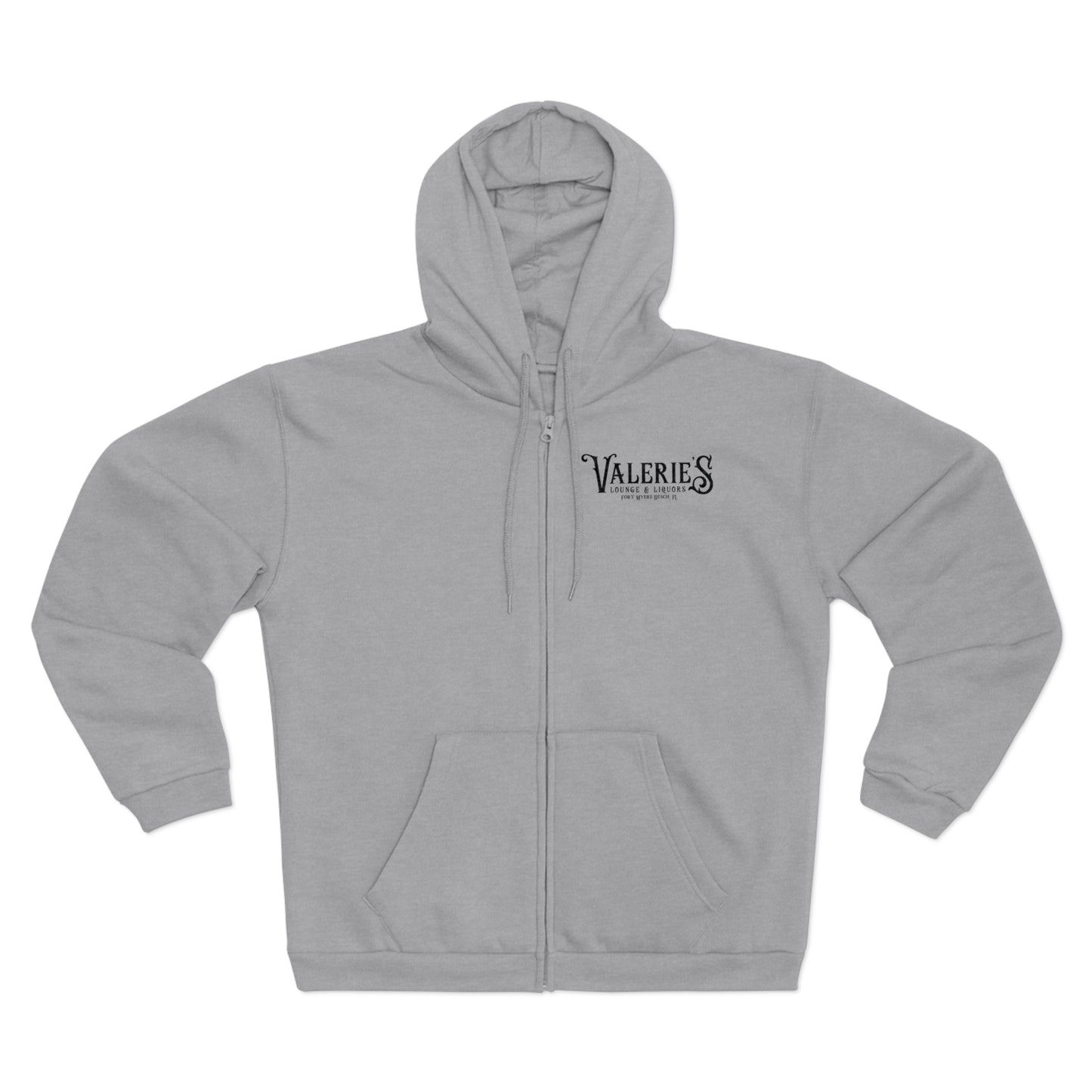 Valerie's Lounge Unisex Hooded Zip Sweatshirt