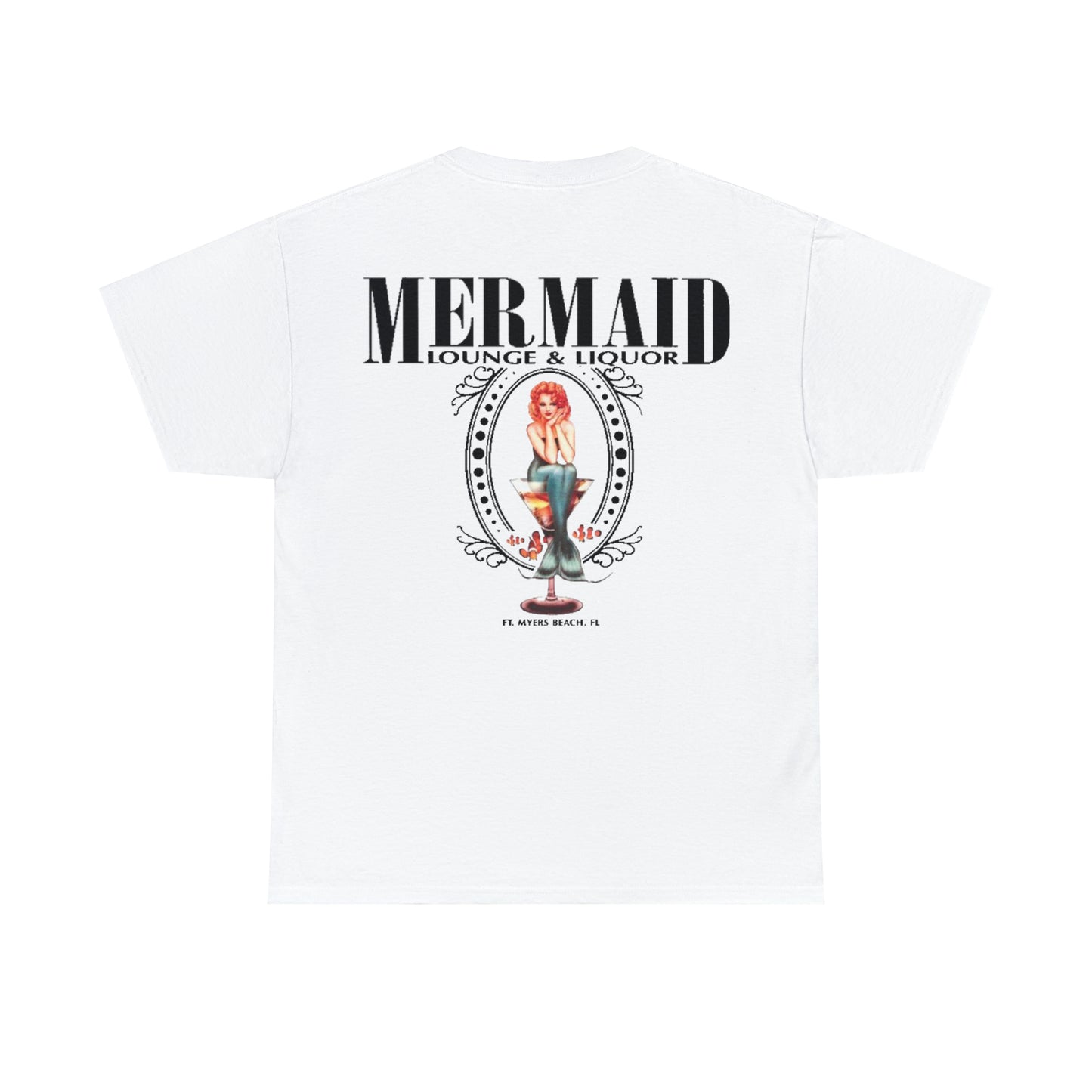 Mermaid Lounge Unisex Heavy Cotton Tee