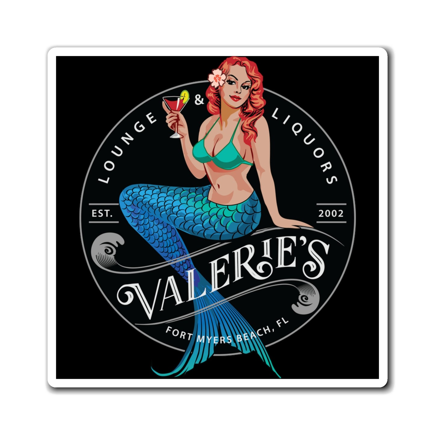 Valerie's Lounge Magnet